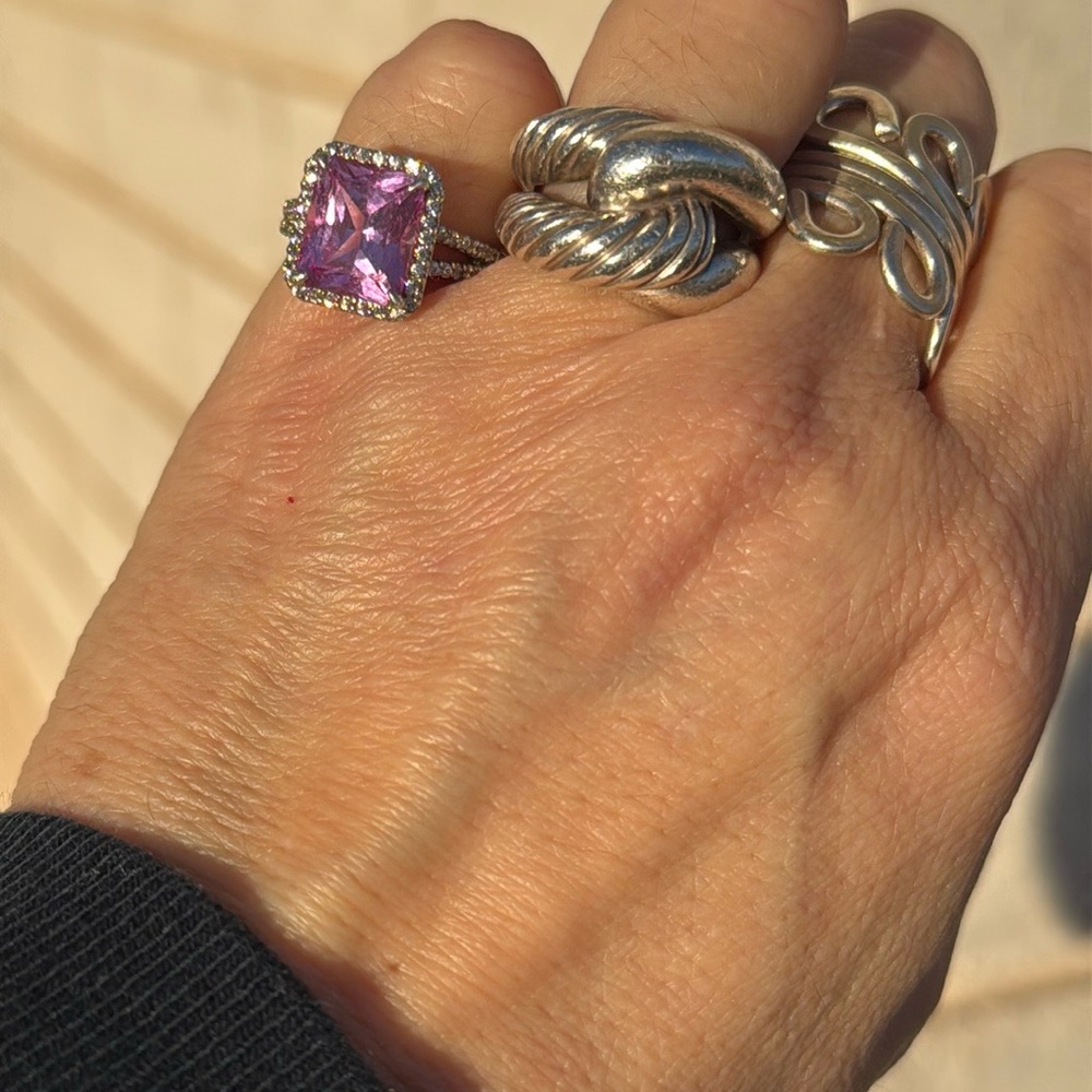 Pink Topaz Ring - Picture 13 of 13
